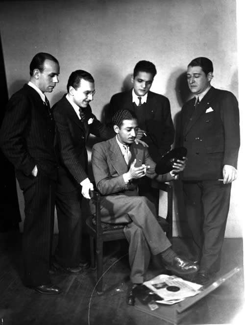 Oscar Aleman - Junto a su primer quinteto 1951