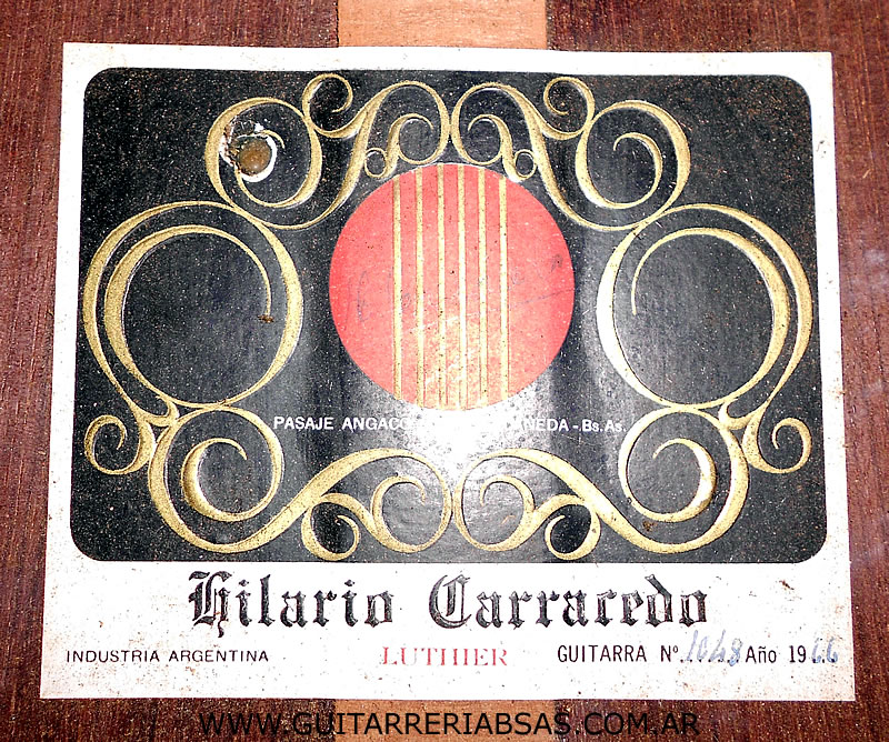 Hilario Carracedo - 1966 - Guitarreria de Buenos Aires