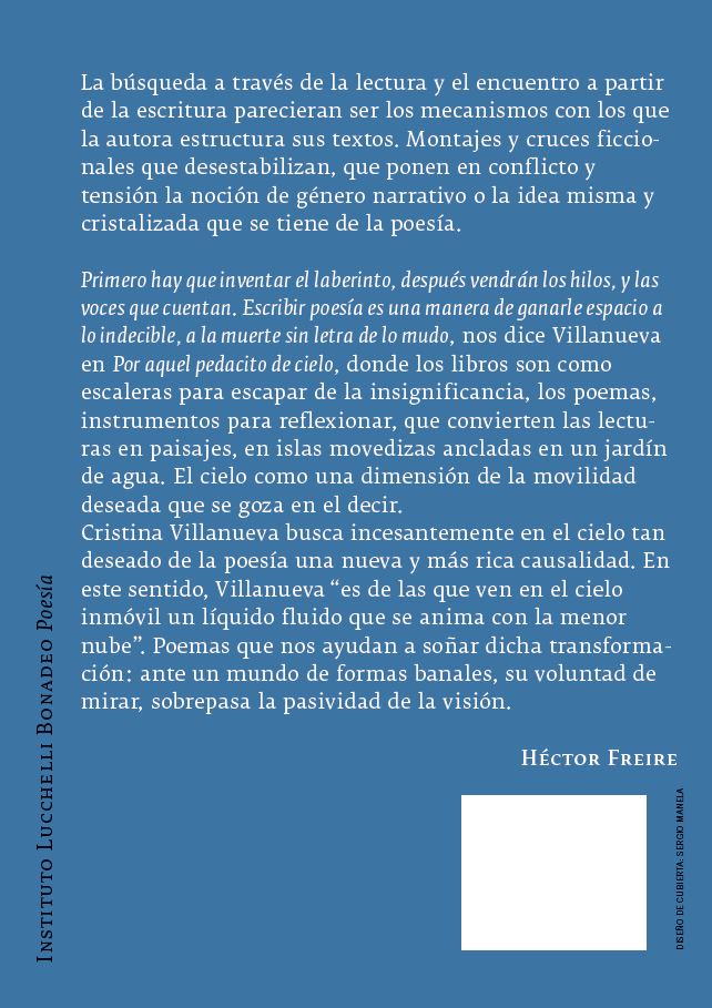 Cristina Villanueva - Por aquel pedacito de cielo